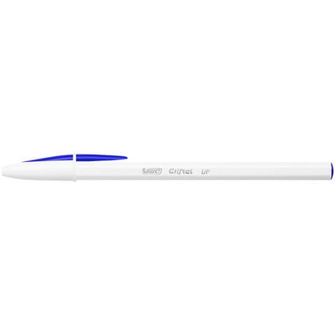 Penna a sfera con cappuccio BIC Cristal UP M 1,2 mm blu 949879
